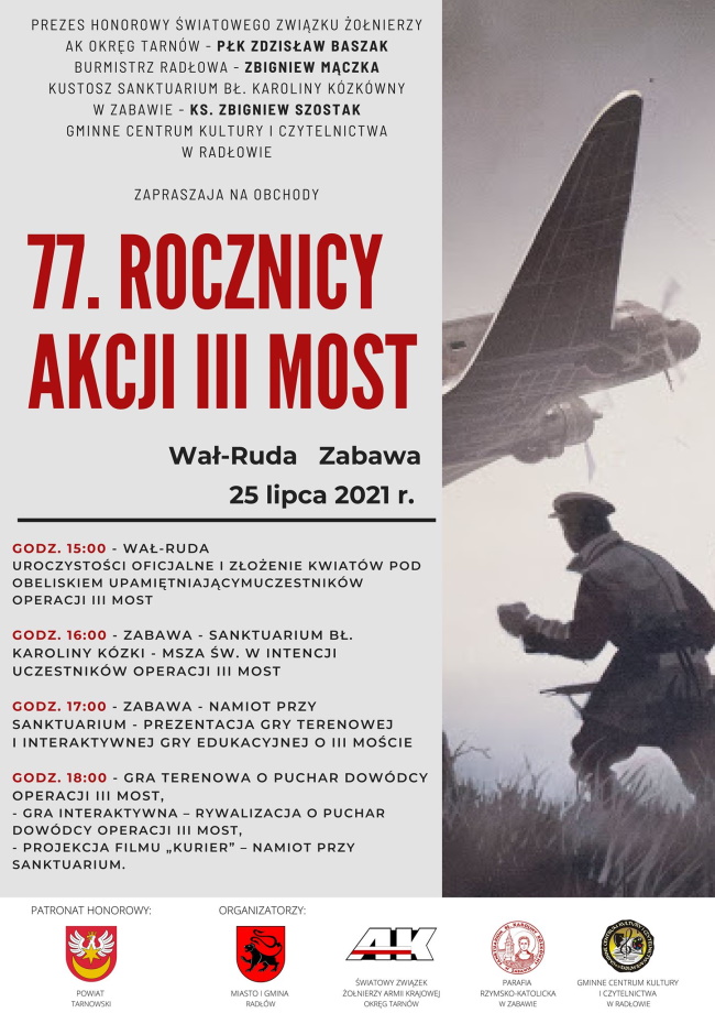 Powiat tarnowski. 77. rocznica Akcji „III Most” 